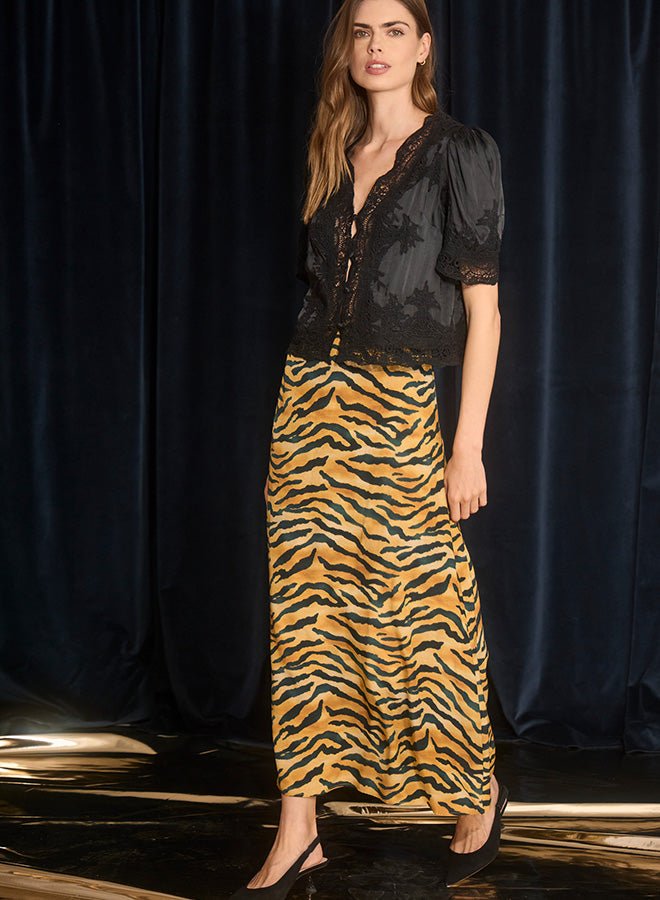 Hunter Bell Suki Skirt in Tiger