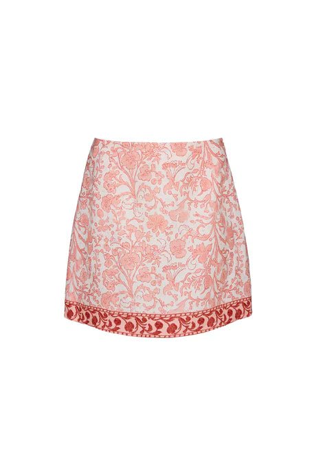 Hunter Bell Vivian Skirt in Rosewater Floral