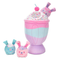 Iscream Bunny Sundae Plush