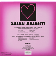 Iscream Heart Neon Light