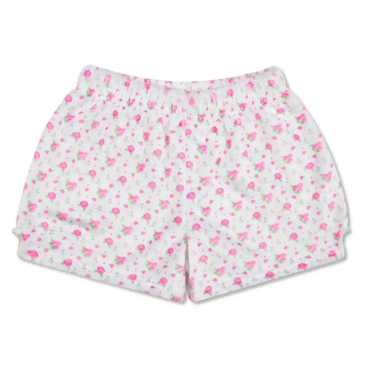 Iscream Pretty in White Plush Shorts