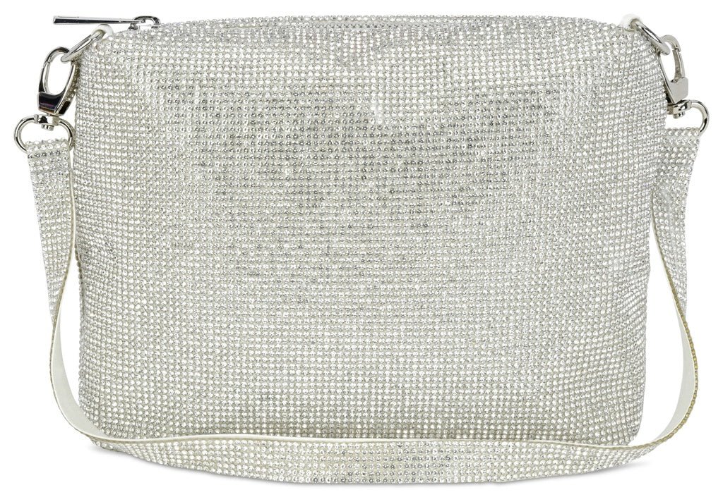 Iscream White Crystal Crossbody Bag