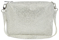 Iscream White Crystal Crossbody Bag