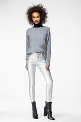 J Brand 835 Mid Rise Cropped Skinny in Supermoon