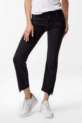 J Brand Selena Mid-Rise Cropped Boot Cut
