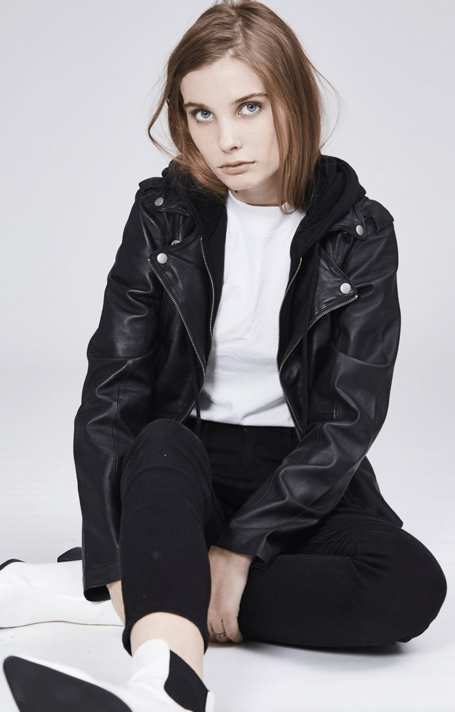 Jakett Molly Moto Jacket in Black