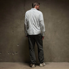 James Perse Standard Shirt in Ice Blue Pigment