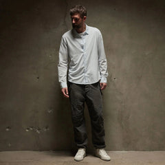 James Perse Standard Shirt in Ice Blue Pigment