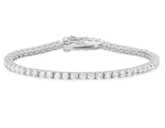 Jen Hansen 6.5" 2.5 MM CZ Tennis Bracelet in Silver
