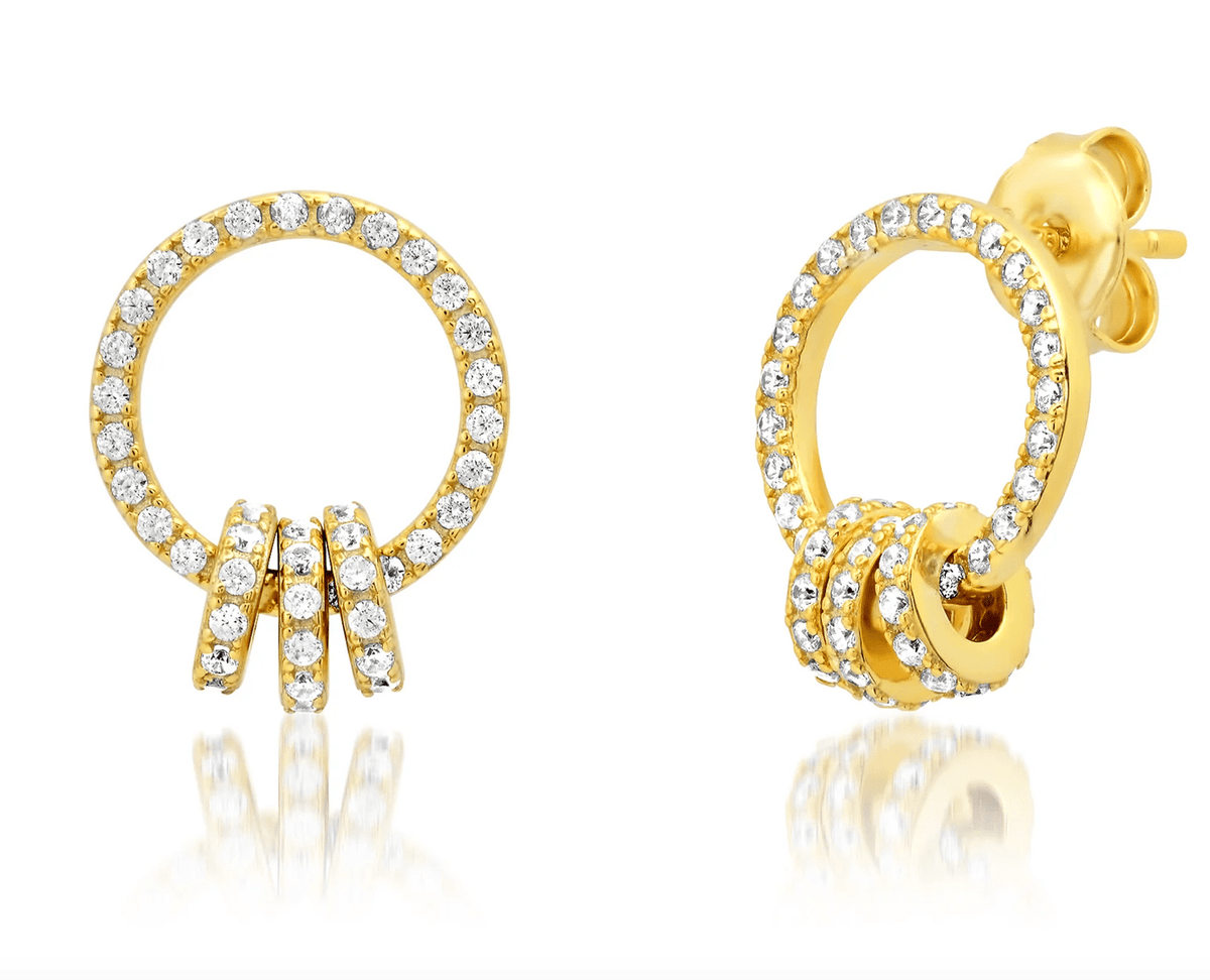 Jen Hansen Dazzling Eternity Studs