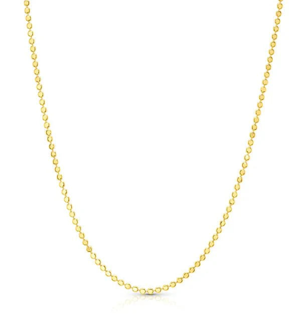 Jen Hansen Dotted Delight Necklace 18" in Gold