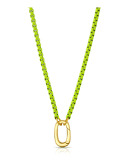 Jen Hansen Enamel Connector Necklace