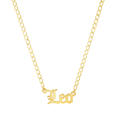 Jen Hansen Leo Zodiac Necklace