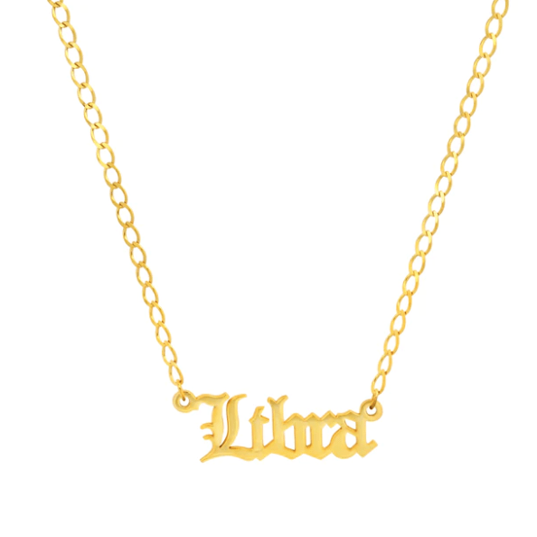 Jen Hansen Libra Zodiac Necklace