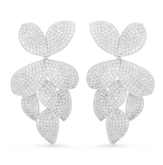 Jen Hanson Fiore Earring in Silver
