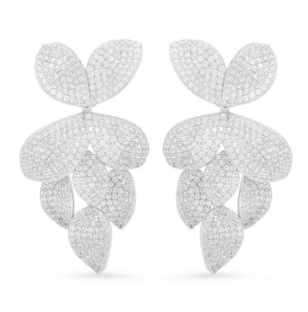Jen Hanson Fiore Earring in Silver