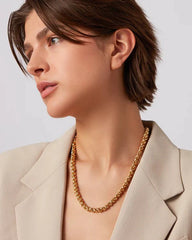 Jenny Bird Rizzo Necklace in Gold