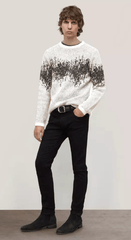 John Varvatos Sterling Sweater in White