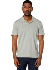 John Varvatos Zion Short Sleeve Vintage Wash Cotton Slub Polo