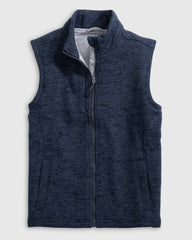 Johnnie-O Denalis Jr. Double-Zip Fleece Vest