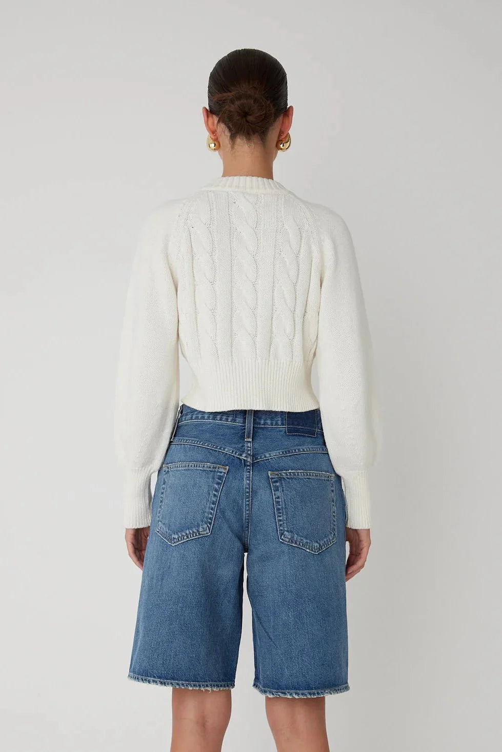 JS71 Ambrosia Sweater in Off White