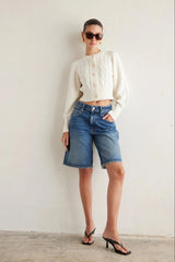 JS71 Ambrosia Sweater in Off White