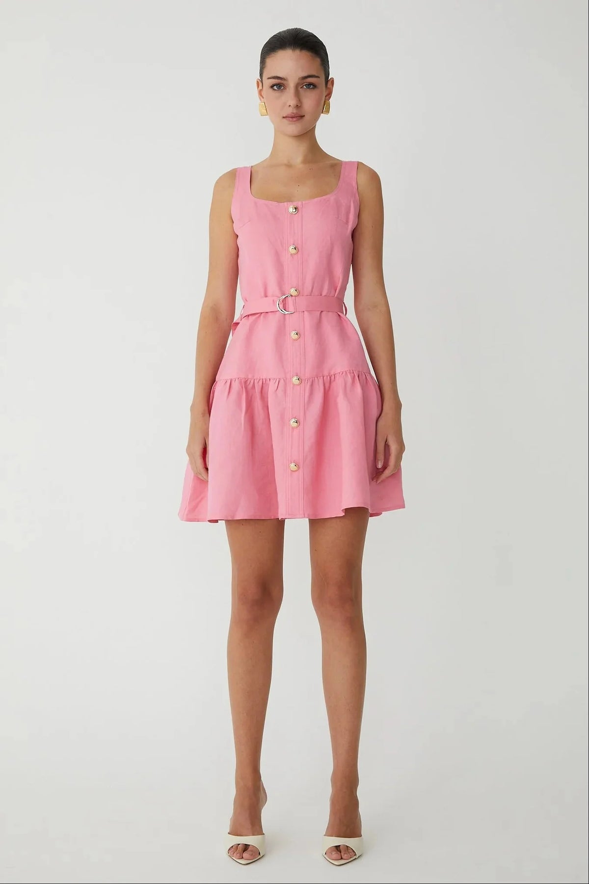JS71 Cari Dress in Pale Pink