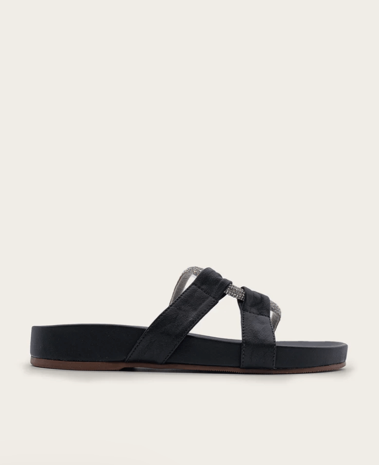 Kaanas Enigma Slides in Black