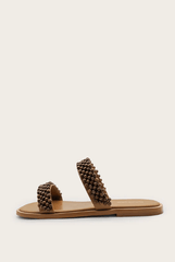 Kaanas Siki Sandal in Caramel
