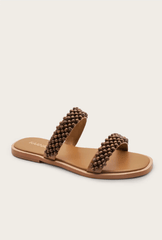Kaanas Siki Sandal in Caramel