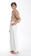Karina Grimaldi Priscilla Shirt in Khaki