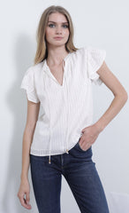 Karina Grimaldi Tanya Top in Pecan