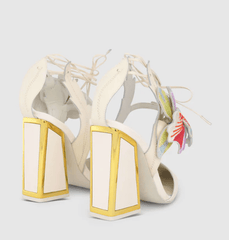 Kat Maconie Amanza Pumps in Vanilla Coconut