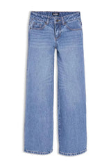 Katie J Junior Chicago Low Rise Jeans in Light Wash