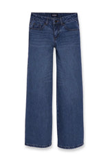 Katie J Junior Chicago Low Rise Jeans in Mid Wash