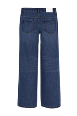 Katie J Junior Chicago Low Rise Jeans in Mid Wash