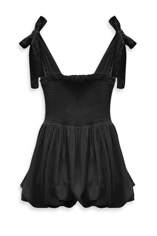 Katie J Junior Penelope Bubble Dress in Black