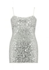 KatieJ Tween Tia Dress in Silver Sequin