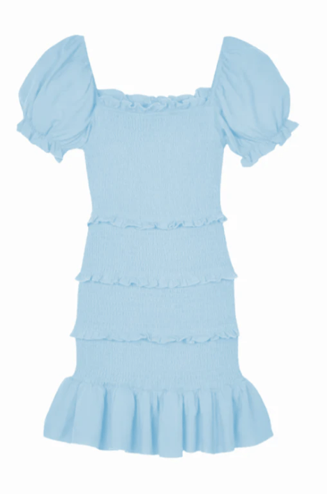 Katie J NYC Tween Laila Dress in Baby Blue