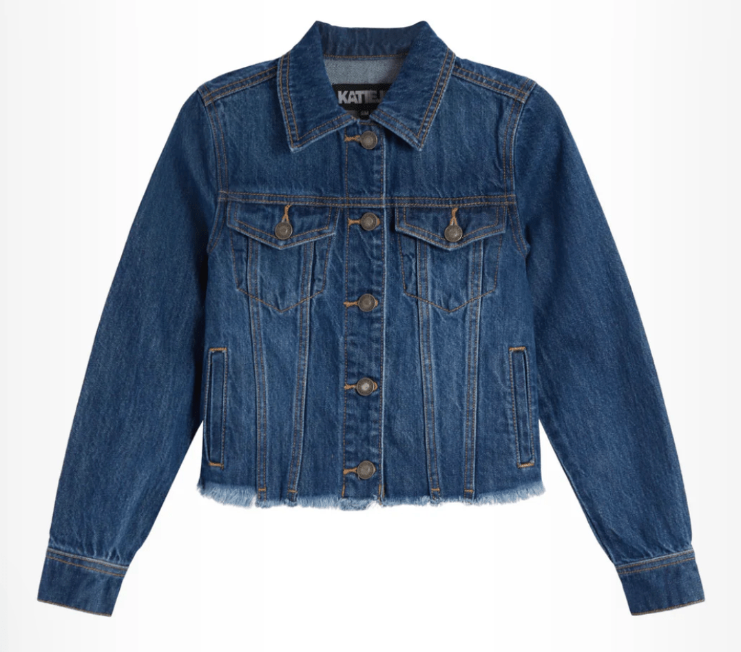 Katie J Tween Hampton Jacket in Retro Blue