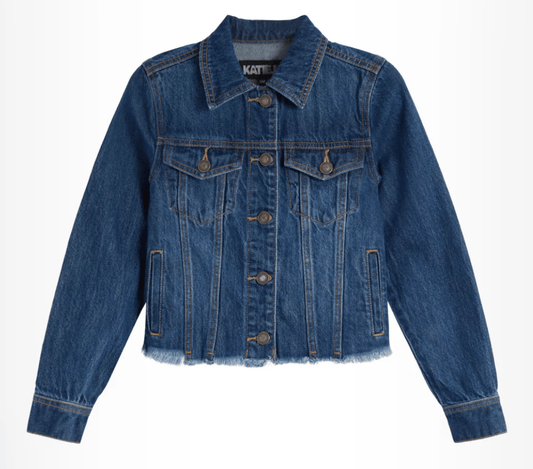 Katie J Tween Hampton Jacket in Retro Blue