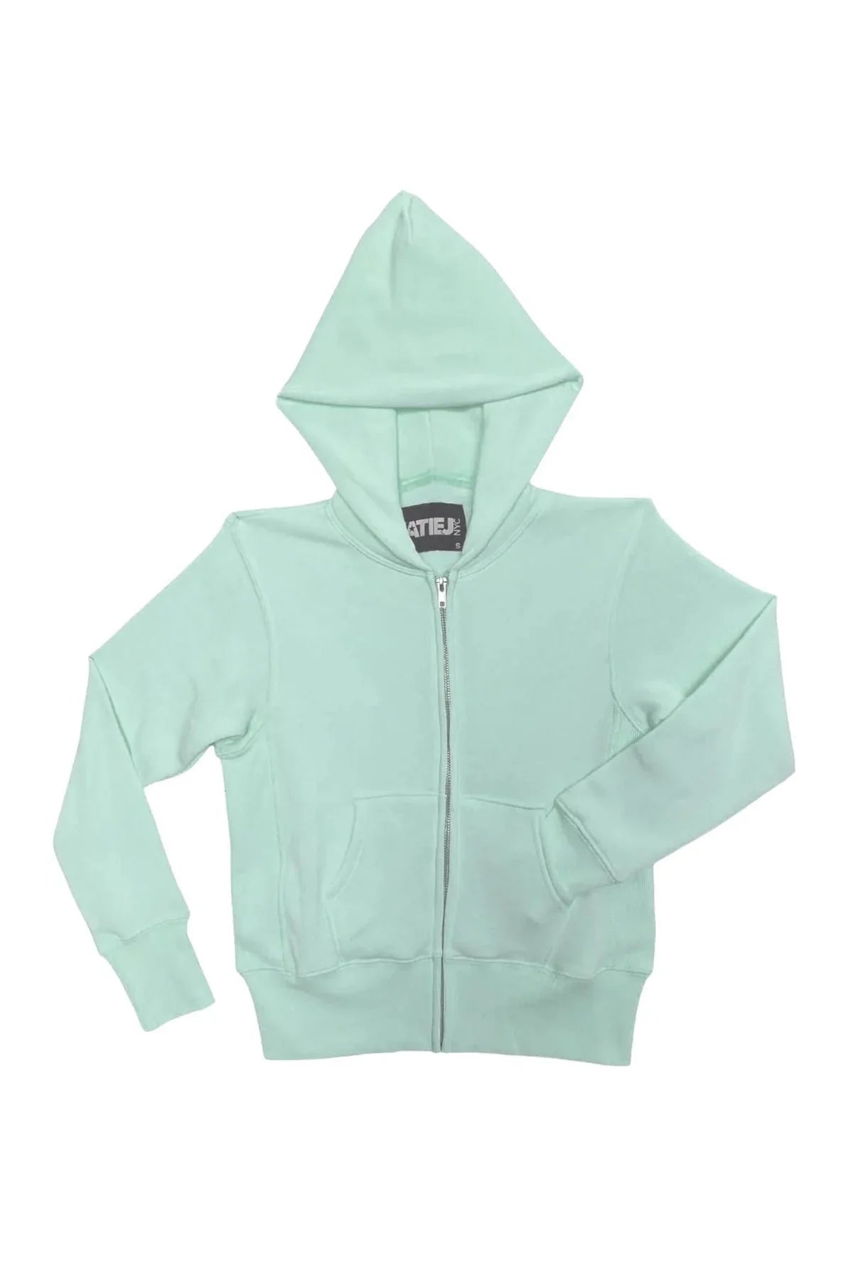 KatieJ Tween Dylan Zip Up in Sea Green