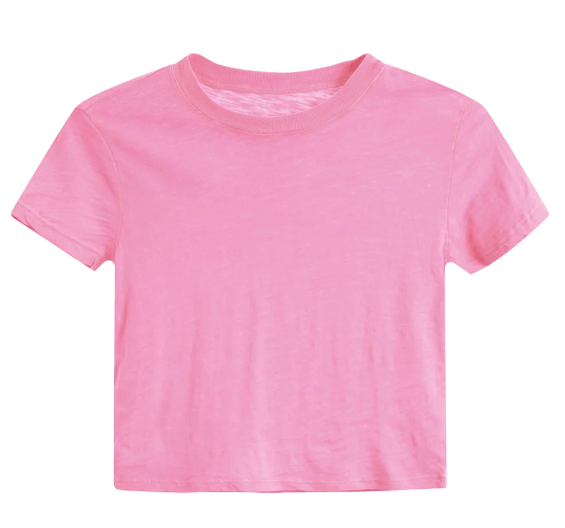 KatieJ Tween Fearless Tee in Cotton Candy