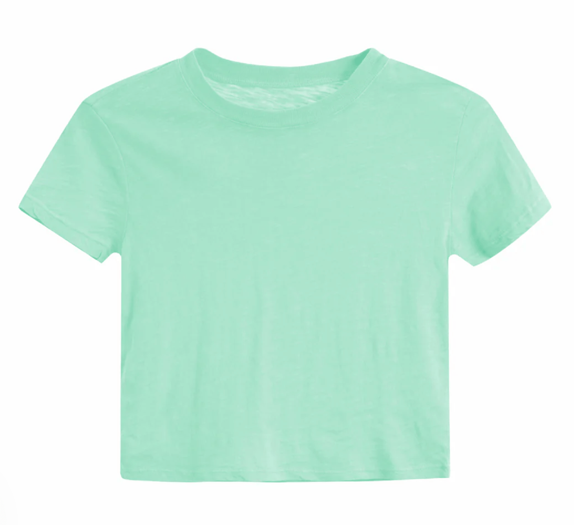KatieJ Tween Fearless Tee in Sea Green