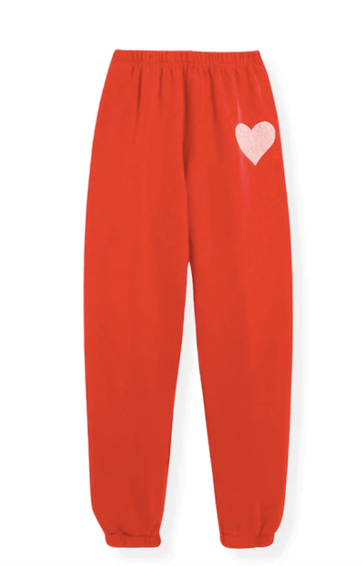 KatieJ Tween Shane XOXO Pant in Red Hot